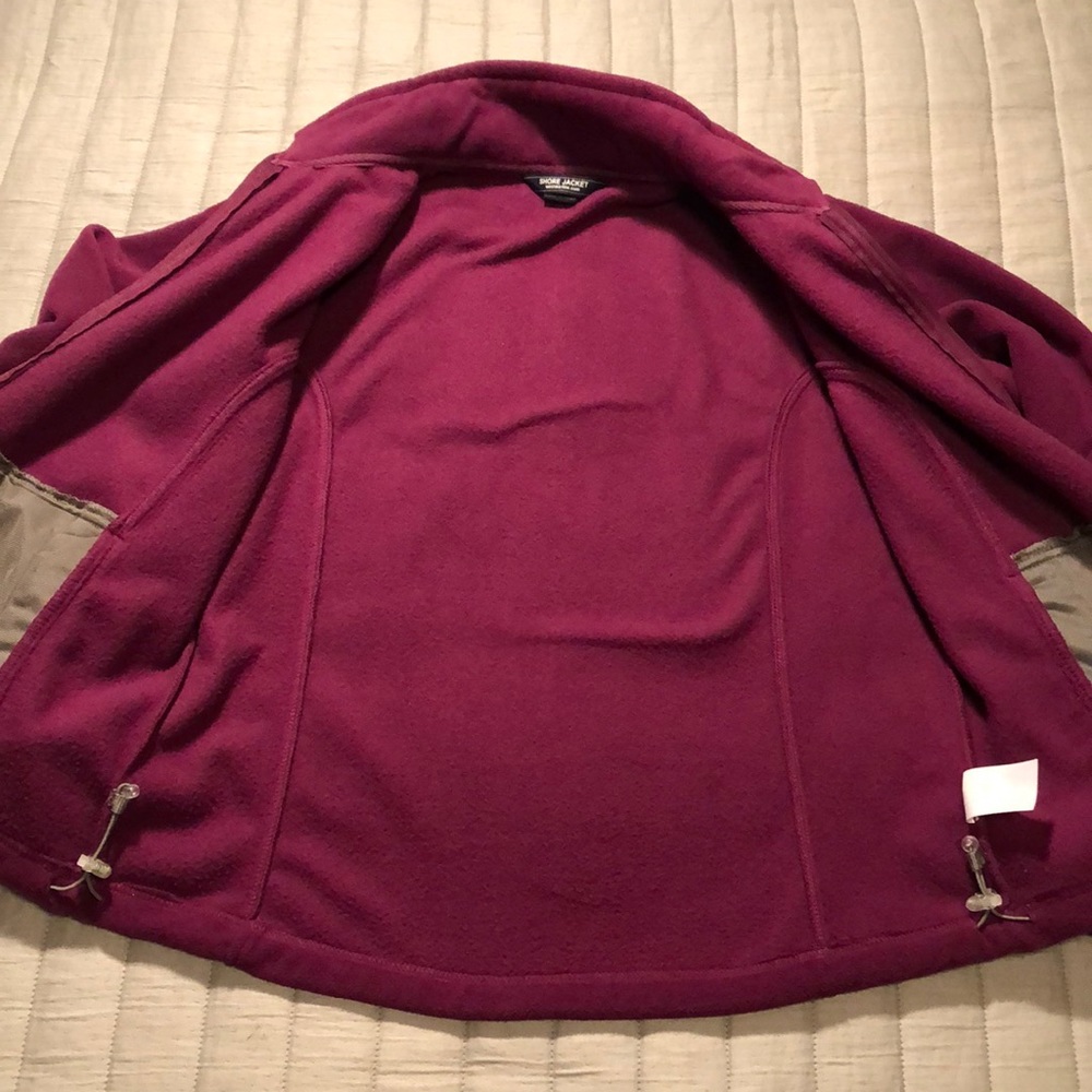 West Marine fleece zip front Jacket size medium shore jacket - Picture 8 of 12